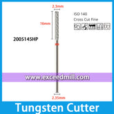 2005145HP-Cross Cut Fine Dental Laboratory Tungsten Carbide Cutter 2.35mm Shank